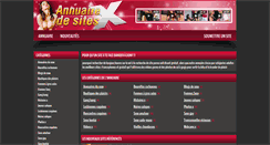 Desktop Screenshot of annuaire-de-sites-x.com